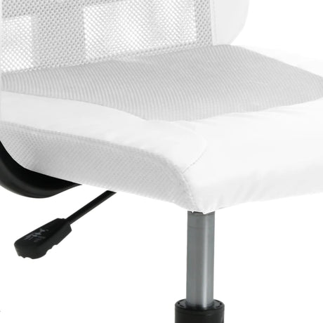 Office Chair Mesh Fabric And Faux Leather