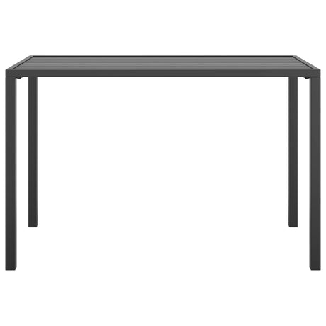 Garden Dining Anthracite 110X54X70 Cm Steel