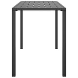 Garden Dining Anthracite 110X54X70 Cm Steel