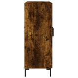 Sideboard Smoked Oak 69.5x34x90 cm Engineered Wood