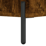 Sideboard Smoked Oak 69.5x34x90 cm Engineered Wood