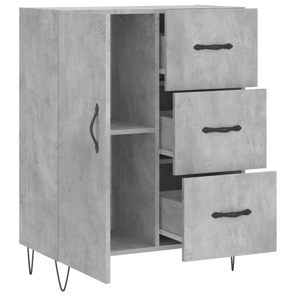Sideboard 69.5X34X90 Cm Engineered Wood
