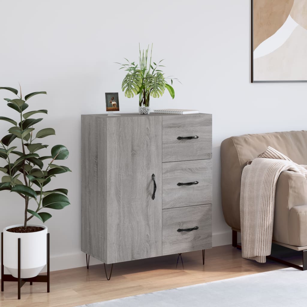 Sideboard 69.5X34X90 Cm Engineered Wood