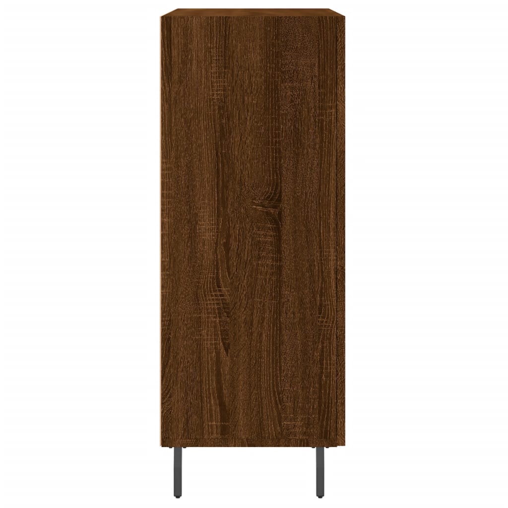 Sideboard Brown Oak 69.5x34x90 cm Engineered Wood