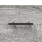 Sideboard Grey Sonoma 69.5x34x90 cm Engineered Wood