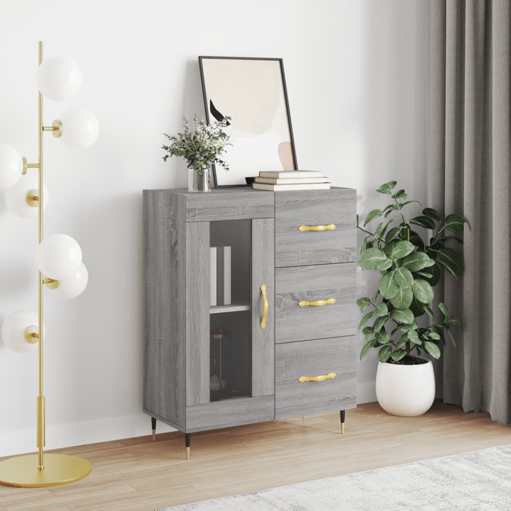 Sideboard 69.5X34X90 Cm Engineered Wood