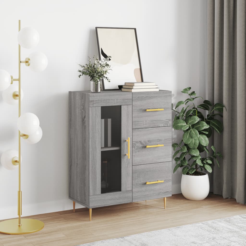 Sideboard 69.5X34X90 Cm Engineered Wood