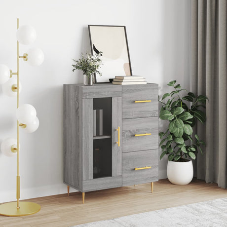 Sideboard 69.5X34X90 Cm Engineered Wood