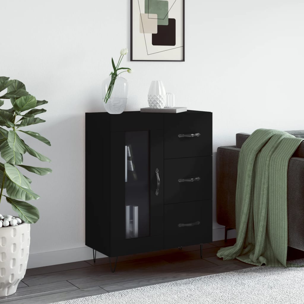 Sideboard 69.5X34X90 Cm Engineered Wood