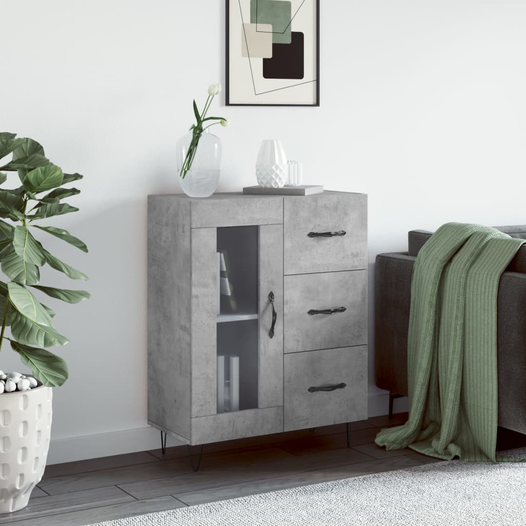 Sideboard 69.5X34X90 Cm Engineered Wood