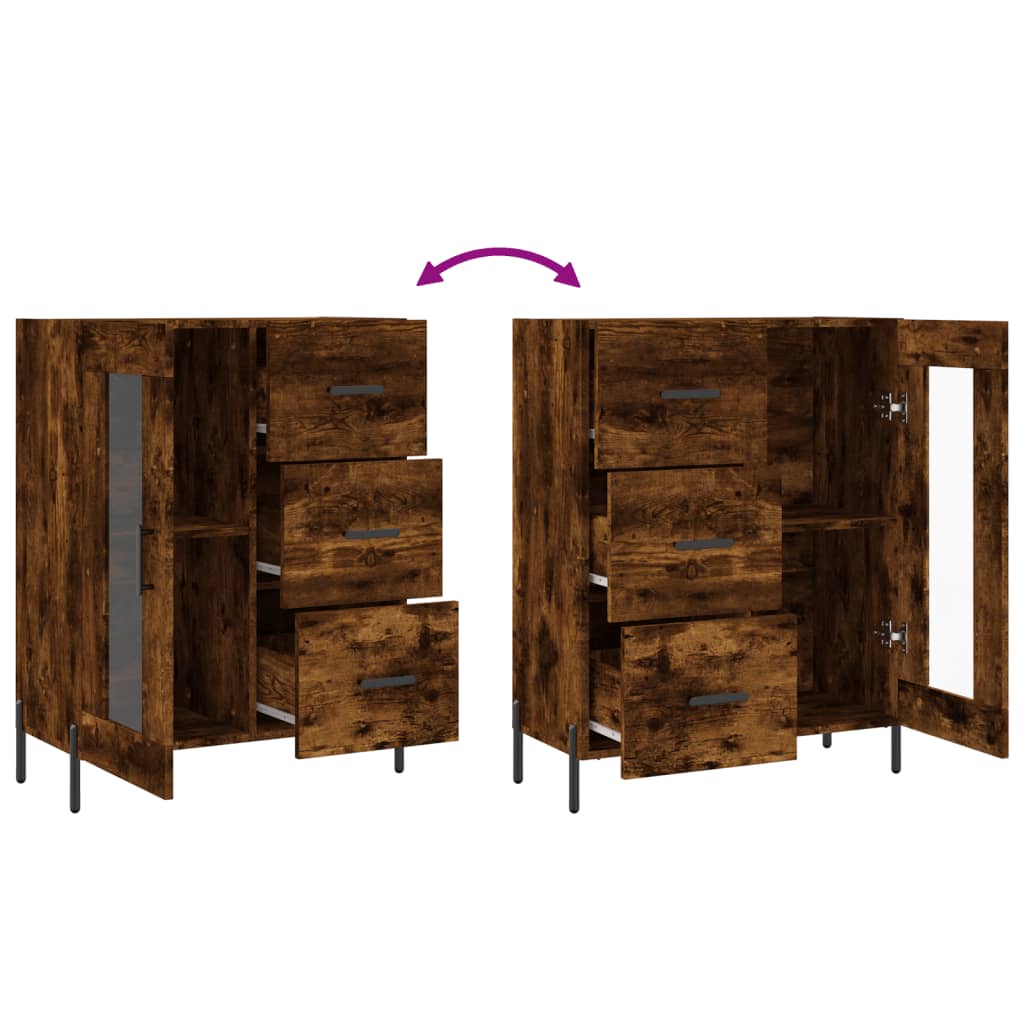 Sideboard 69.5X34X90 Cm Engineered Wood