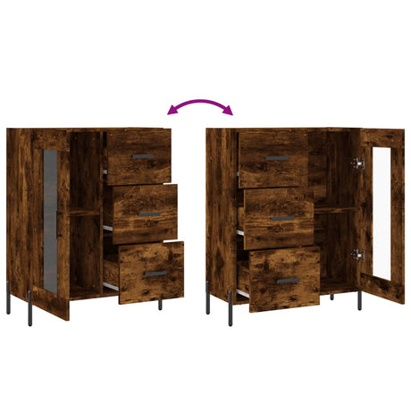 Sideboard 69.5X34X90 Cm Engineered Wood