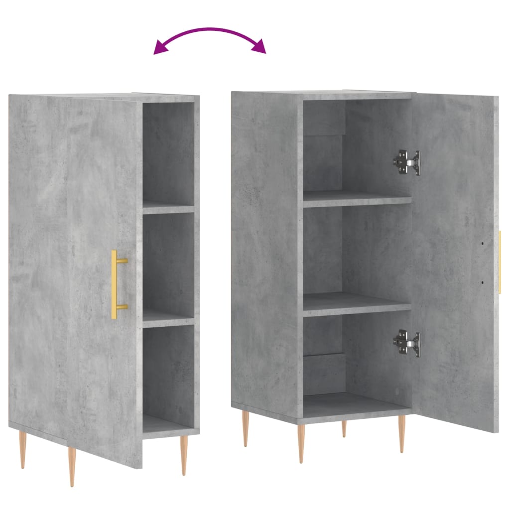 Sideboard 34.5X34X90 Cm Engineered Wood