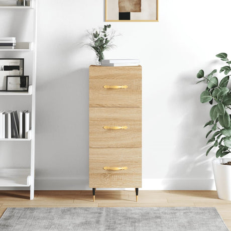 Sideboard 34.5X34X90 Cm Engineered Wood
