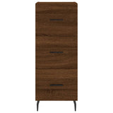 Sideboard Brown Oak 34.5x34x90 cm Engineered Wood