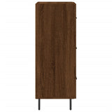 Sideboard Brown Oak 34.5x34x90 cm Engineered Wood