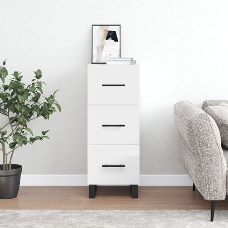 Sideboard 34.5X34X90 Cm Engineered Wood