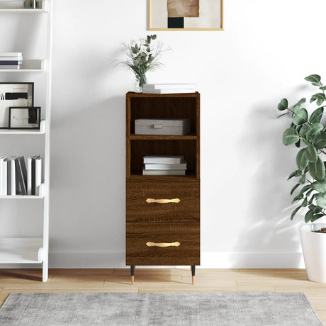 Sideboard 34.5X34X90 Cm Engineered Wood