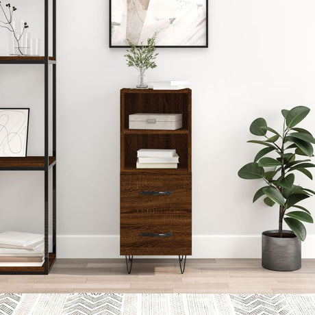 Sideboard 34.5X34X90 Cm Engineered Wood