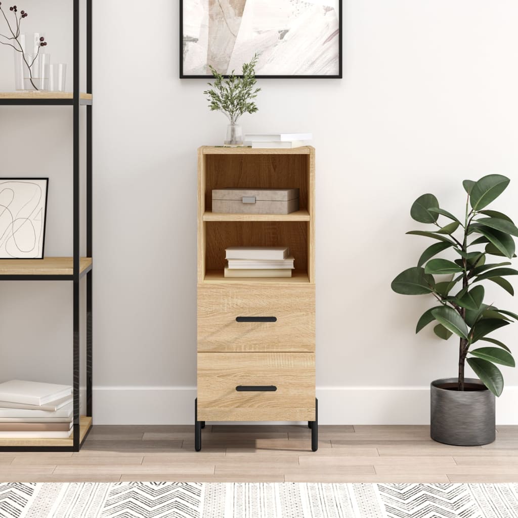 Sideboard 34.5X34X90 Cm Engineered Wood