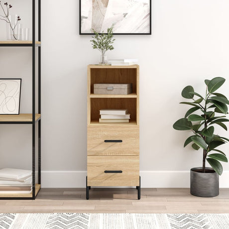 Sideboard 34.5X34X90 Cm Engineered Wood