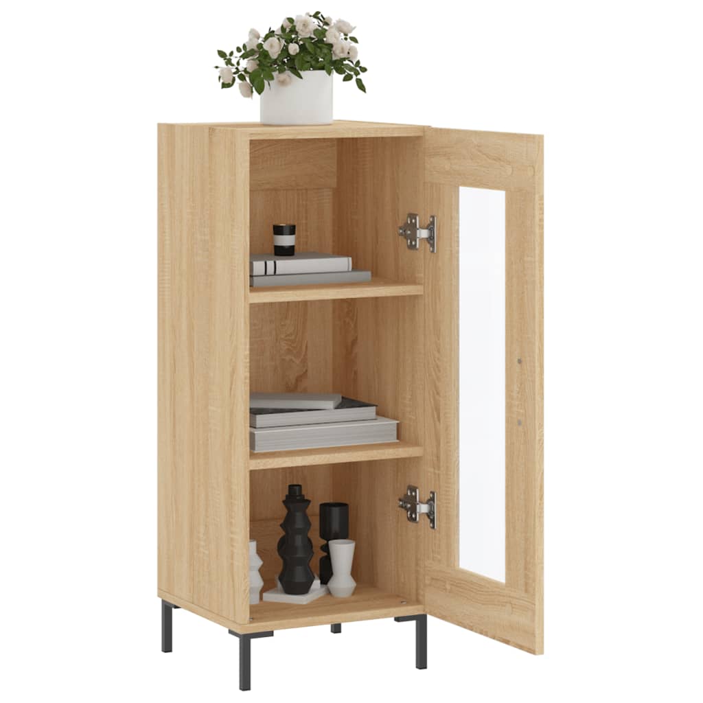 Sideboard Sonoma Oak 34.5x34x90 cm Engineered Wood