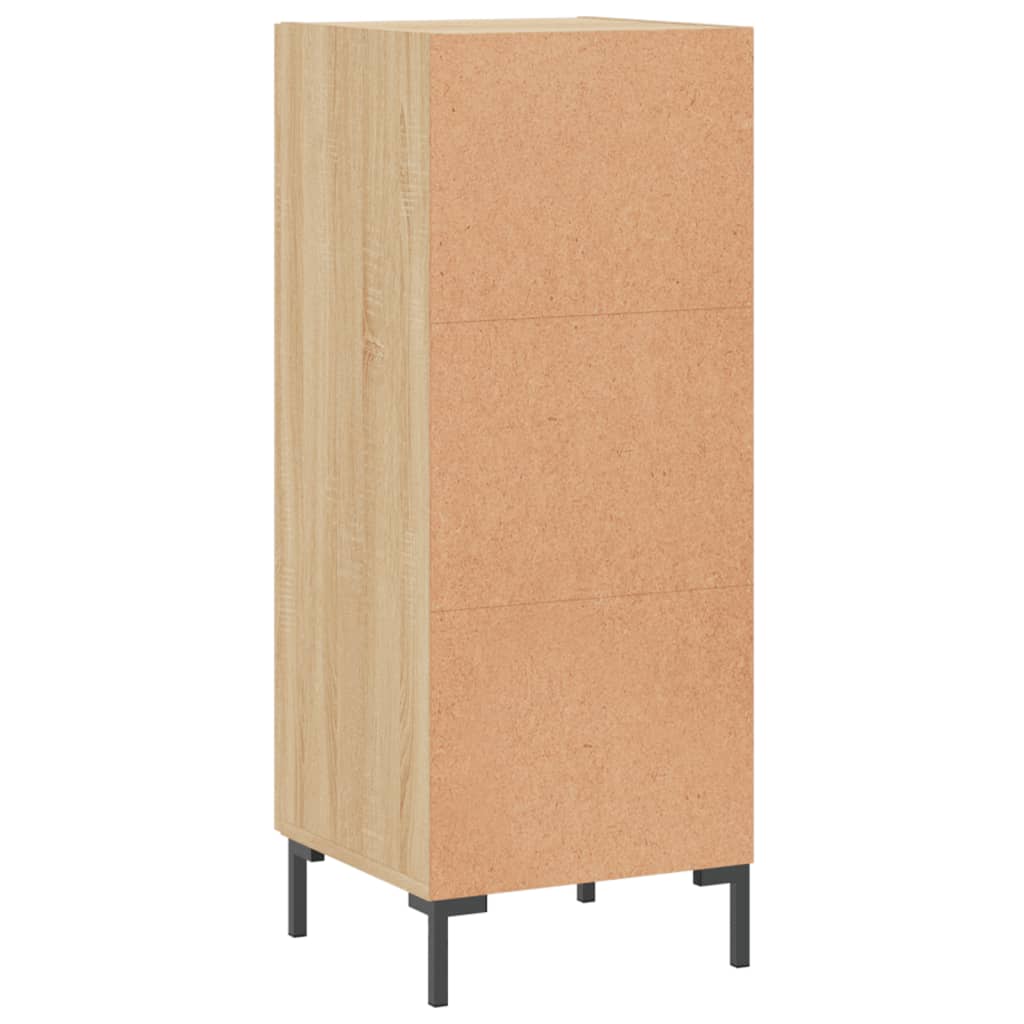 Sideboard Sonoma Oak 34.5x34x90 cm Engineered Wood
