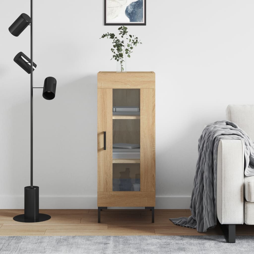 Sideboard Sonoma Oak 34.5x34x90 cm Engineered Wood