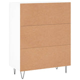 Sideboard White 69.5x34x90 cm Engineered Wood