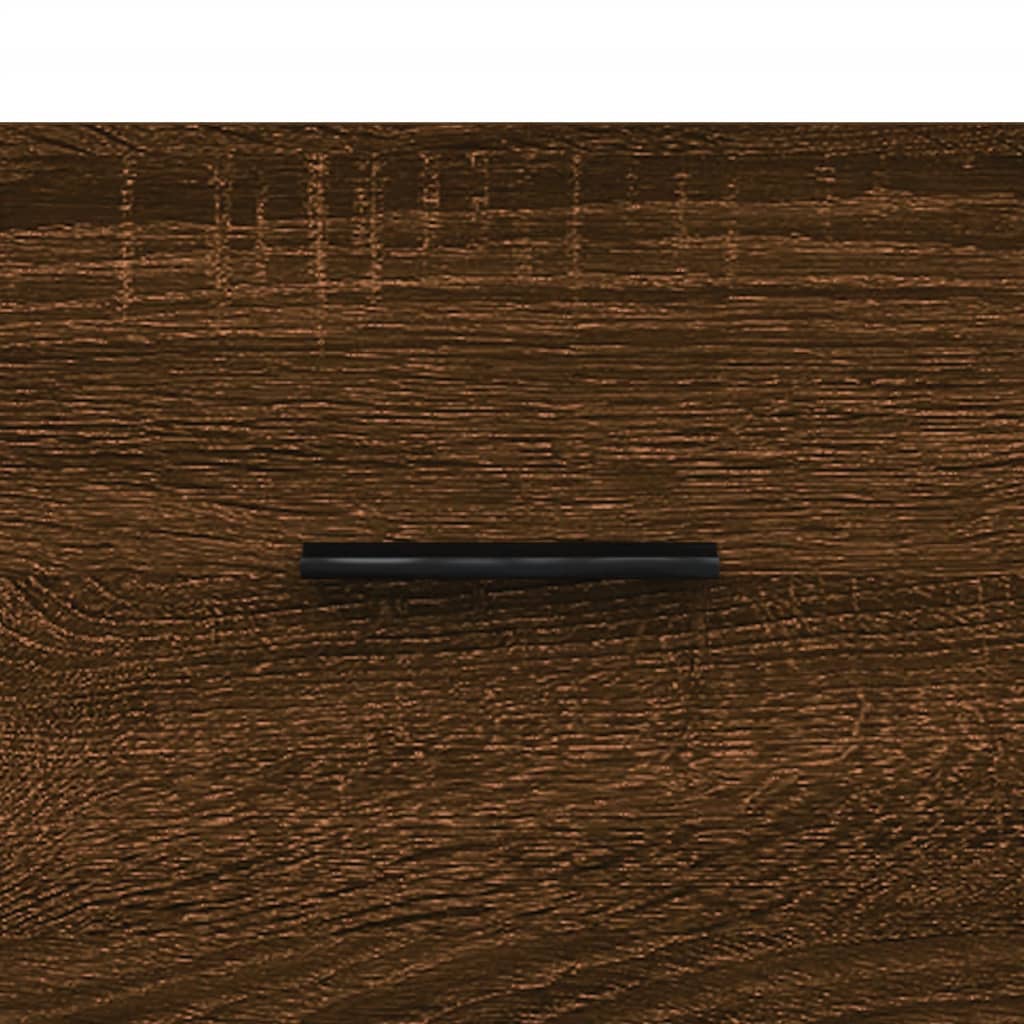 Sideboard Brown Oak 69.5x34x90 cm Engineered Wood