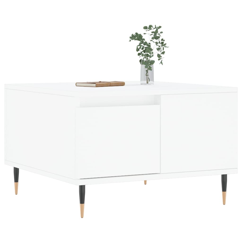 Coffee Table 55X55X36.5 Cm Engineered Wood