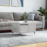 Coffee Table 55X55X36.5 Cm Engineered Wood