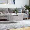 Coffee Table 55X55X36.5 Cm Engineered Wood