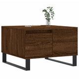 Coffee Table 55X55X36.5 Cm Engineered Wood