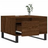 Coffee Table 55X55X36.5 Cm Engineered Wood