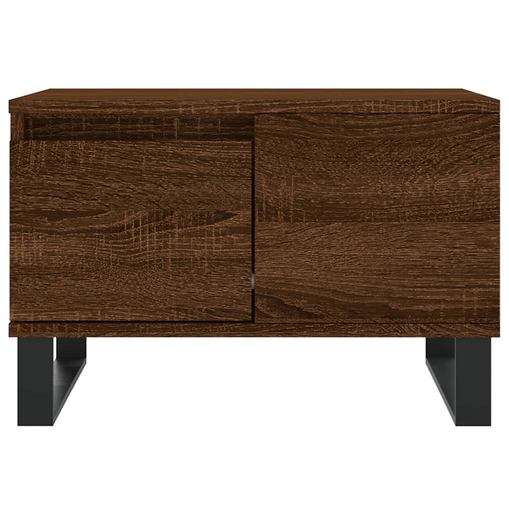 Coffee Table 55X55X36.5 Cm Engineered Wood