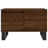 Coffee Table 55X55X36.5 Cm Engineered Wood