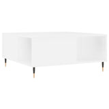 Coffee Table 80X80X36.5 Cm Engineered Wood