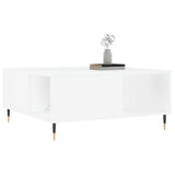 Coffee Table 80X80X36.5 Cm Engineered Wood