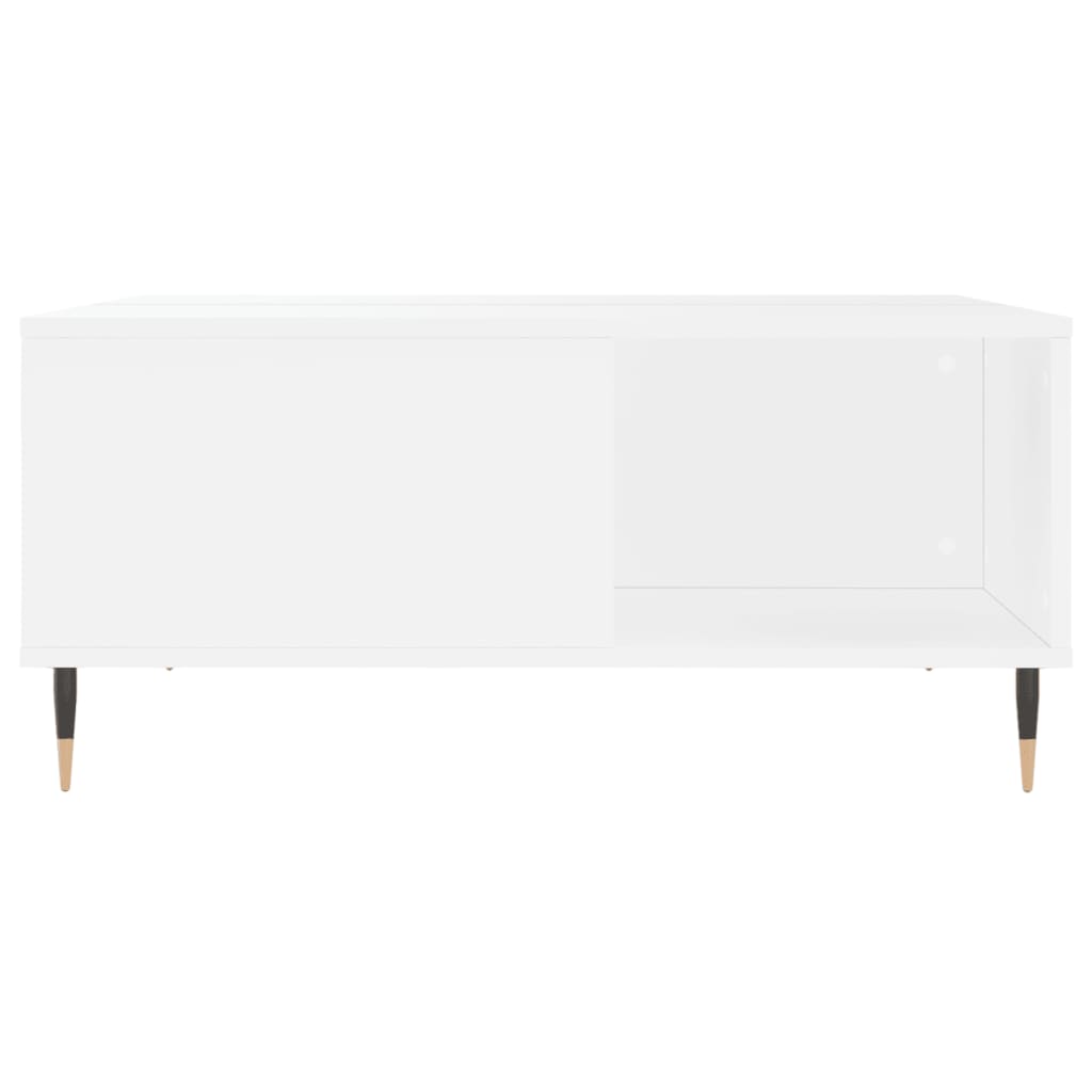 Coffee Table 80X80X36.5 Cm Engineered Wood
