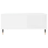 Coffee Table 80X80X36.5 Cm Engineered Wood