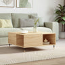 Coffee Table 80X80X36.5 Cm Engineered Wood