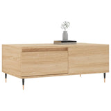 Coffee Table Sonoma Oak 90x50x36.5 cm Engineered Wood