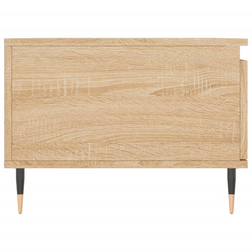 Coffee Table Sonoma Oak 90x50x36.5 cm Engineered Wood