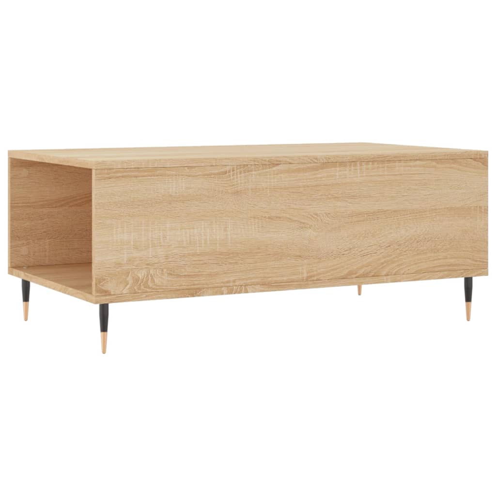 Coffee Table Sonoma Oak 90x50x36.5 cm Engineered Wood