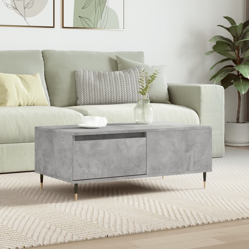 Coffee Table 90X50X36.5 Cm Engineered Wood