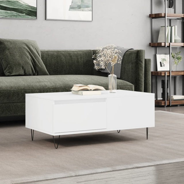 Coffee Table 90X50X36.5 Cm Engineered Wood