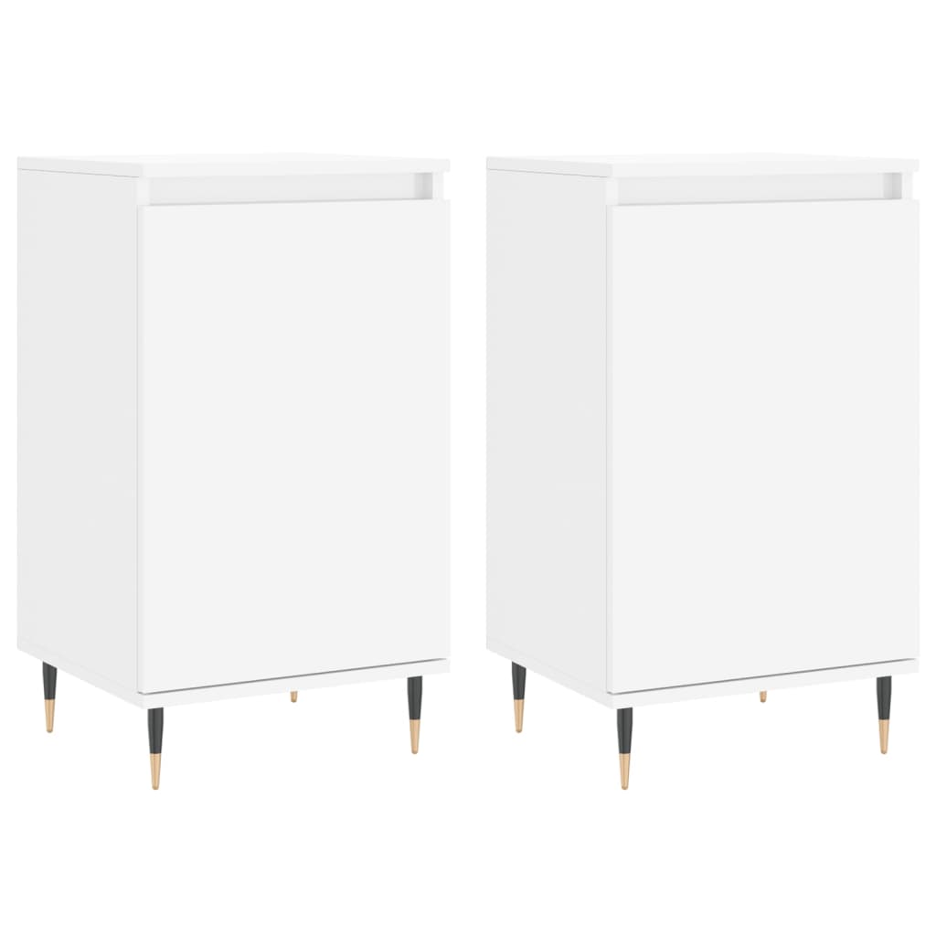 Sideboards 2 Pcs 40X35X70 Cm Engineered Wood