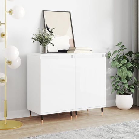 Sideboards 2 Pcs 40X35X70 Cm Engineered Wood