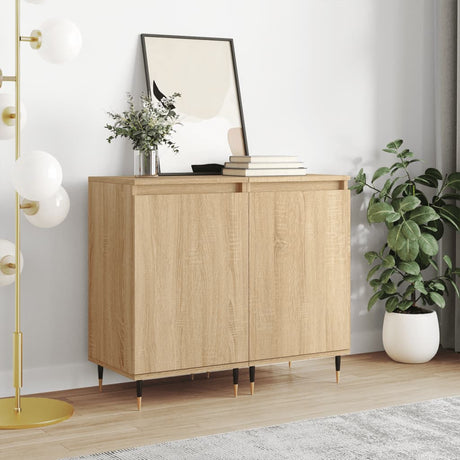 Sideboards 2 Pcs 40X35X70 Cm Engineered Wood